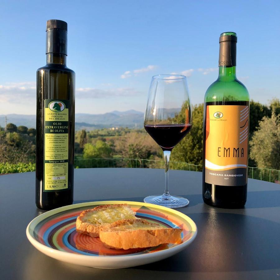 Agriturismo Poggio Del Drago Montemerano Buitenkant foto