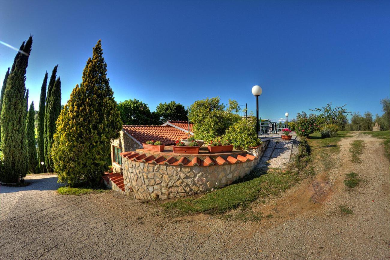 Agriturismo Poggio Del Drago Montemerano Buitenkant foto